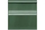 ADMO5205 MODERNISTA RODAPIE CLASICO C/C VERDE OCURO 15x15 (фриз)