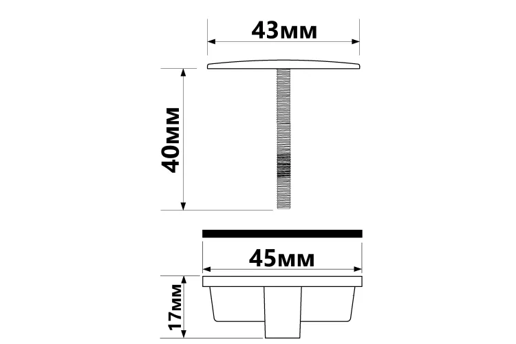 Заглушка для кухонної мийки (40 мм) TAPSTOP-SS40 image 2