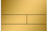 Панель змиву TECEsquare II Metal з двома клавішами, золото, мат. (9240838)