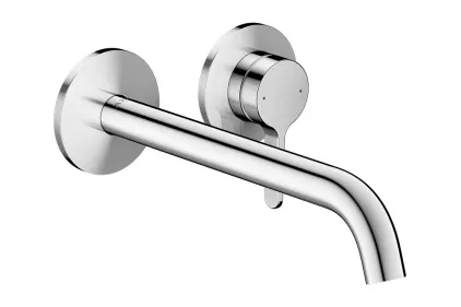 Змішувач AXOR One 220 для умивальника зі стіни, Chrome (48120000)