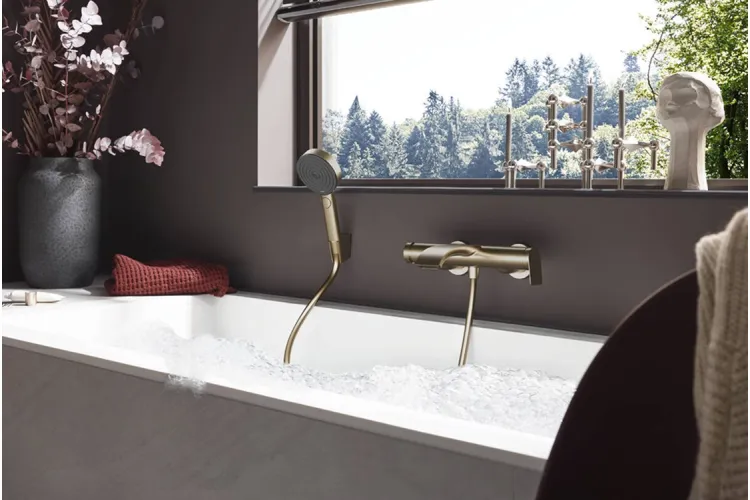 Змішувач Vivenis для ванни, Brushed Bronze (75420140) image 2