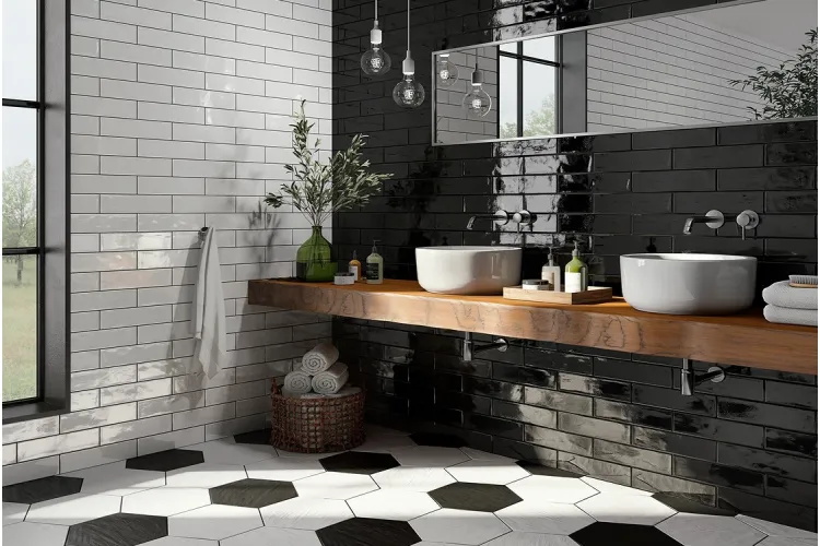 MALLORCA BLACK 7.5х30 (плитка настінна) зображення 2