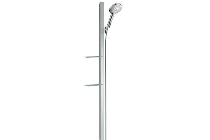 Душовий набір Raindance Select S 120/150 см 3Jet EcoSmart 9л/хв White/Chrome (27647400)