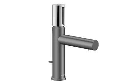 Змішувач Axor Uno 110 Select для умивальника, Brushed Black Chrome+Chrome (45010340+000)