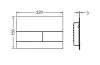 Панель змиву TECEsquare II Metal. PVD, червоне золото, матовий  (9240840) image 2