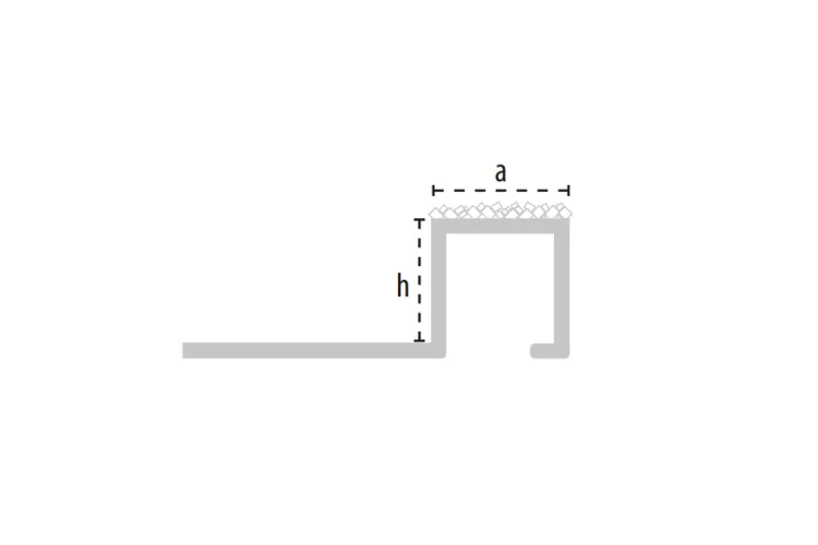 Декоративний профіль PRO-PART LI CRYSTAL SAND SW GOLD 1,1 image 3