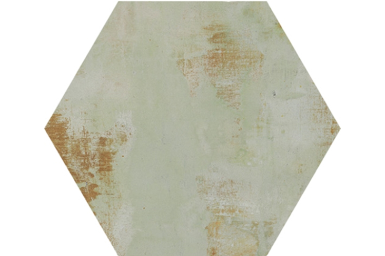 G-7230 MOOD GREEN NATURAL HEXAGON 11MM 25x29 (шестигранник) (плитка для підлоги і стін) image 1