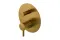 RONDO, Зовнішня частина вбудованого змішувача ванна/душ, brushed gold (100345125) 