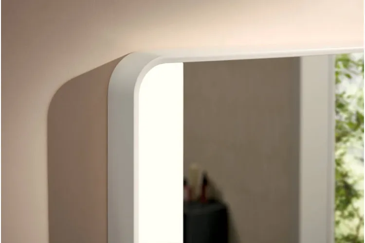 Дзеркало Xarita Lite Q з LED підсвічуванням 600/700 Matt White (54962700) image 2