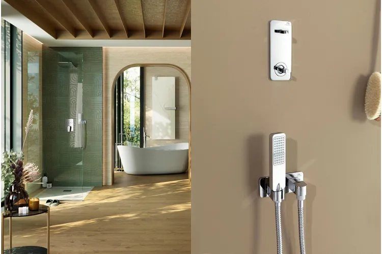 LOUNGE, Тримач ручного душу, настінний, chrome (100063527) зображення 2