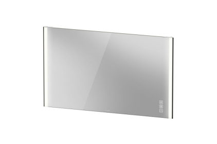 XVIU Зеркало с подсветкой и подогревом 132х80x4 см (XV70450B2B2), черное матовое