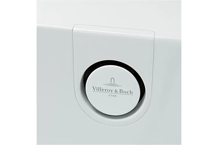 Декоративна накладка на перелив з наповненням OBERON 2.0 Stone White (UPCON0136-RW) image 1