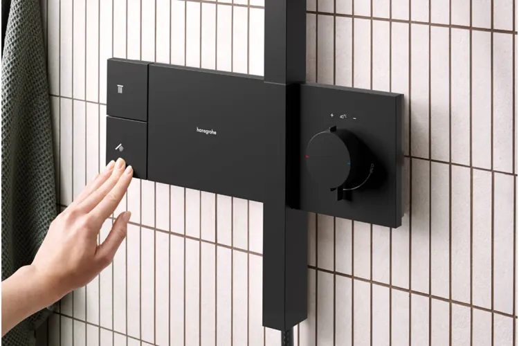 Душова система Raindance Alive S 300 1jet з ShowerSelect Comfort Matt Black (24582670) image 2