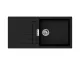 Кухонна мийка S520-F480 1000х500 з полицею Graphiteblack (43358170)