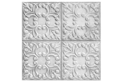 TIN TILE ZINC 44х44 декор (плитка настінна)