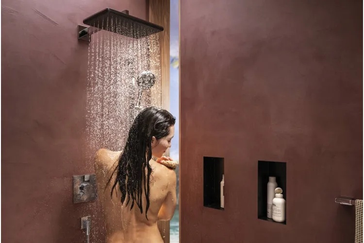 Верхній душ Raindance Alive Q 340/210 1jet EcoSmart Chrome (24531000) зображення 3