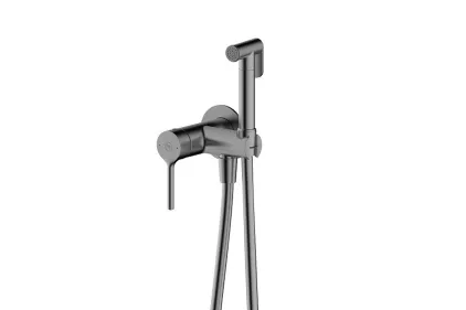 Змішувач вбудований для біде SILVIA, pvd brushed gun metal, 2039-512-41