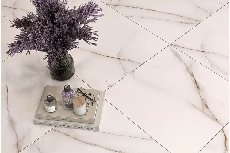 BELLARO WHITE SATIN RECT 59.8х59.8 (плитка для підлоги і стін) зображення 2
