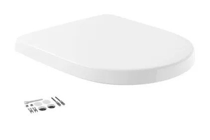 O.NOVO Сидіння на унітаз QuickRelease SoftClosing, сталеві кріплення 70 x 110 mm, Chrome (9M38S101)