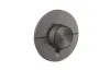 Термостат прихованого монтажу ShowerSelect ID Round HighFlow на 1 функцію, Brushed Black Chrome (36776340) зображення 1