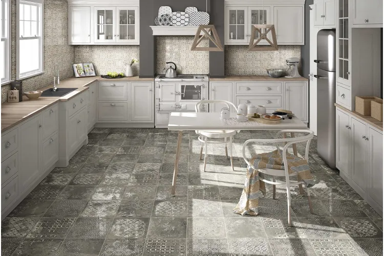 K-23 ANTIGUA DECO GRAPHITE 33.3х33.3 (плитка для підлоги і стін) image 3