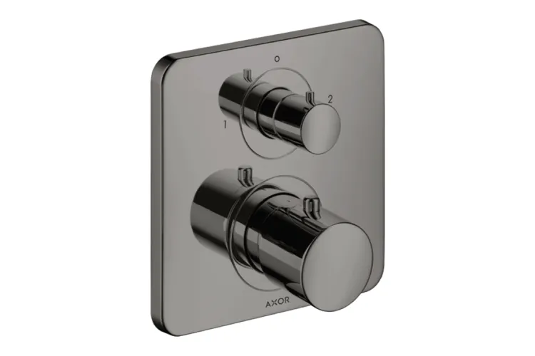 Змішувач Axor Citterio M прихов. монтаж, термостат, ванна/душ, Polished Black Chrome (34725330) image 1