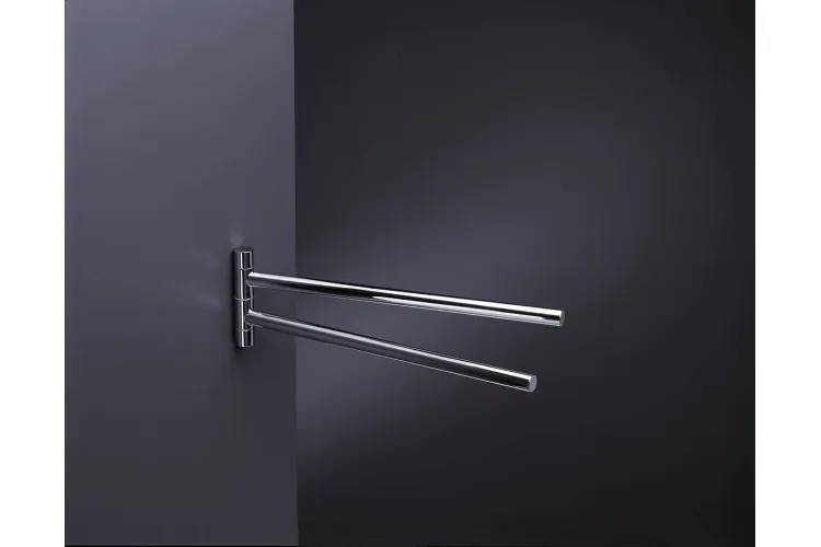 Тримач для рушників подвійний Axor Starck 420 мм Brushed Nickel 40820820 зображення 2