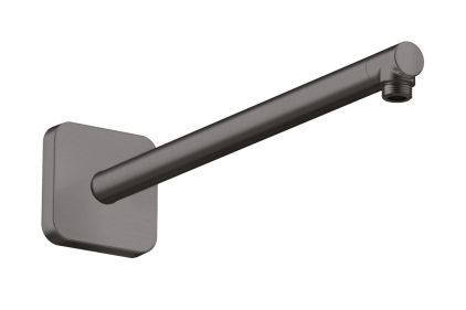 Кронштейн для верхнього душу Softsquare 390 мм Brushed Black Chrome (26967340)