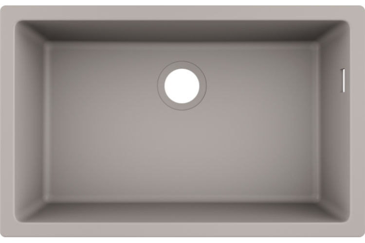 Кухонна мийка S510-U660 під стільницю 710х450 Concretegrey (43432380) image 1