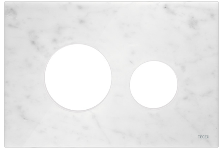 Панель змиву TECELoop лицьова, білий мармур (9240613) image 1