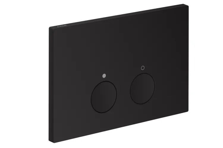 Панель змиву AXOR FlushPlate, Matt Black (42530670) зображення 1