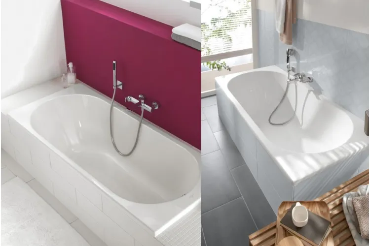 O.NOVO Ванна 1600x700  акрил (UBA160CAS2V-01) зображення 2