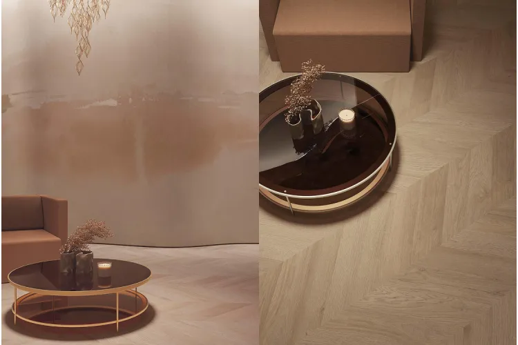 G234 LINKFLOOR CHEVRON BEIGE 30,5x71,84x0,73 (вінілова підлога) зображення 3