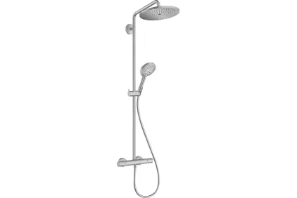 Душова система Croma Select S 280 1jet Showerpipe з термостатом Brushed Bronze (26890140)