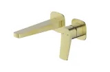Змішувач для умивальника прихов.монтажу MALAGA  brushed light gold 4529-810-31