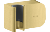 Шлангове під'єднання Fixfit Porter Axor One з тримачем Brushed Brass 45723950