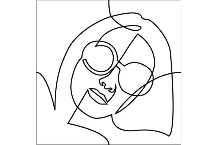 FACE LINE WHITE 25x25 (плитка для підлоги і стін) image 4