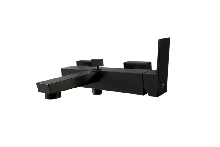 SQUARE, Зовнішня частина змішувача прихованого монтажу, ванна/душ, brushed titanium (100284570)  зображення 1