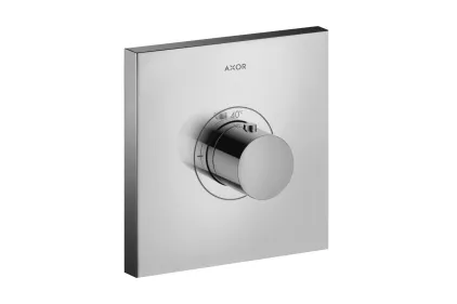 Термостат Axor ShowerSelect Highflow Square 36718990 Polished Gold Optic