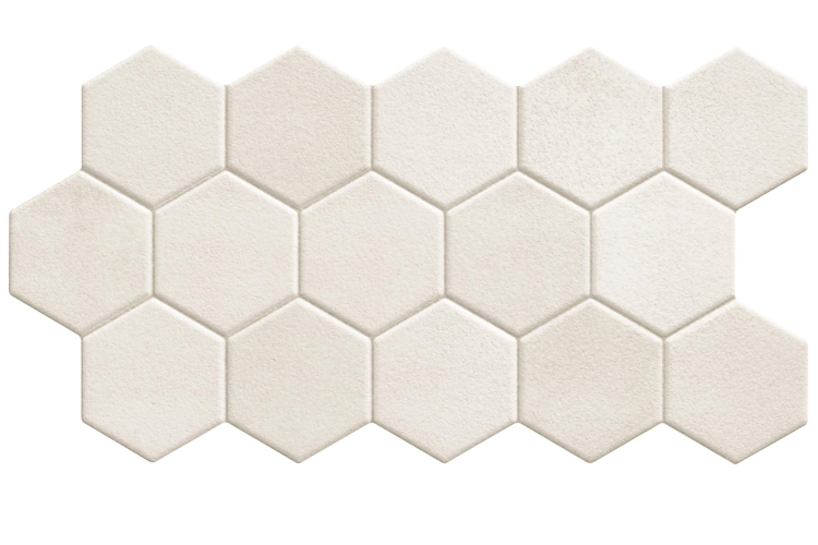 MUSE HEX WHITE 26.5х51 шестигранник (плитка для підлоги і стін) image 1