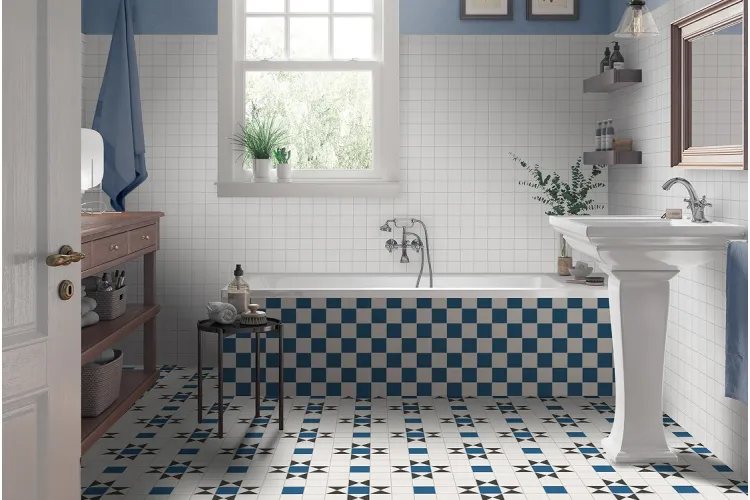 QUEEN BLUE 45.2х45.2 (плитка для підлоги і стін) image 3