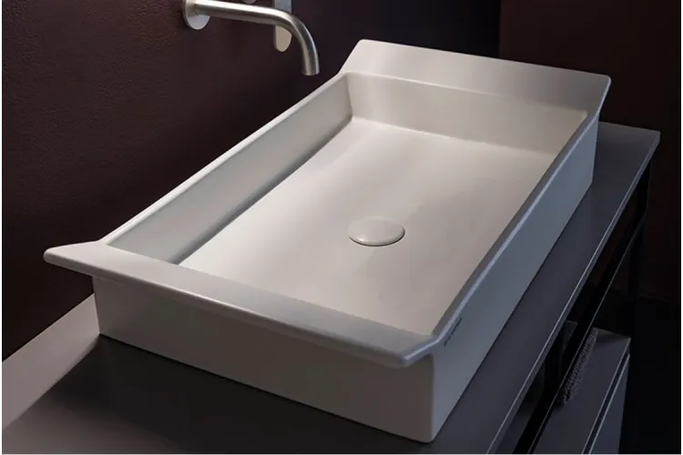 BOX 40 Умивальник на стільницю 52.5х40, Bianco (BX40A) image 2