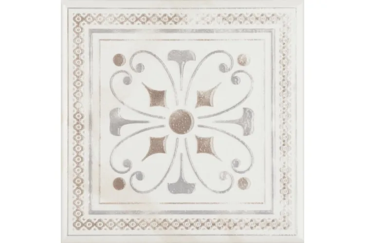 DECOR ETHERNAL WHITE 15x15 декор (плитка настінна) зображення 2