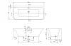 LOOP&FRIENDS SQUARE Ванна 180x80 кутова правостороння Airpools (UBA180LSF9CR00V-01) зображення 4