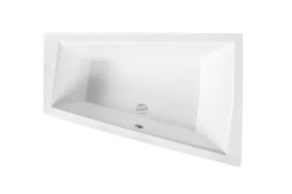 Ванна акрилова INTIMA DUO SLIM 170х125 Права (соло), без ніг