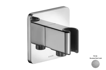 Шлангове під'єднання AXOR Fixfit Porter з тримачем Brushed Red Gold 11626310
