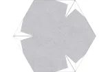 STELLA MIST 22x25 (шестигранник) (плитка для підлоги і стін)