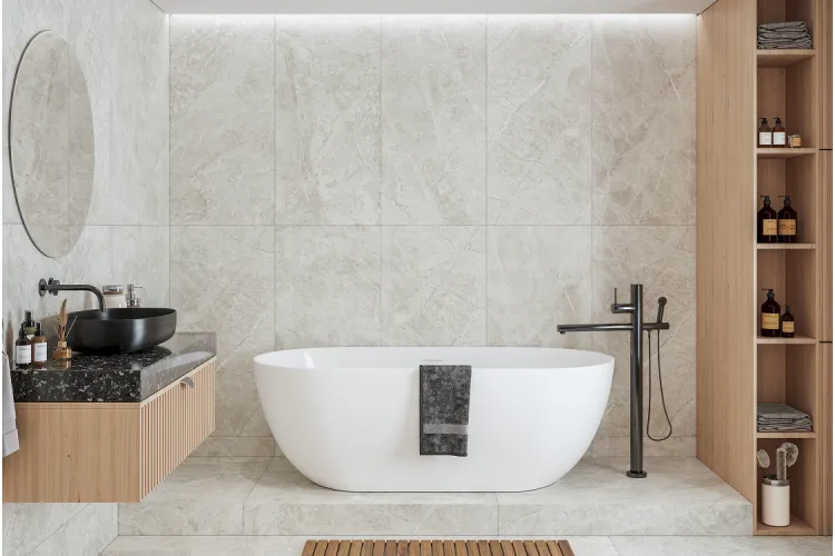 THE STONE бежевий 60х120 carving TH1980 (плитка для підлоги і стін) image 2