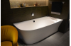 CAPE COD Ванна пристінна 190x90 см правостороння з ніжками та панеллю, DuraSolid® (700363000000000) зображення 5