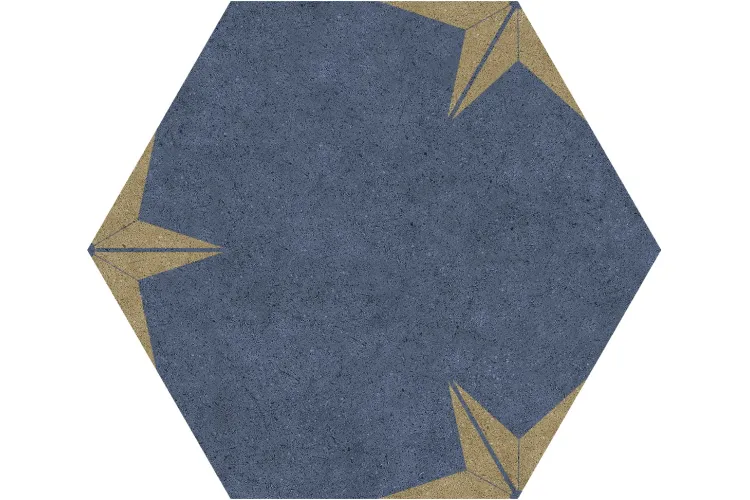 STELLA GOLD 22x25 (шестигранник) (плитка для підлоги і стін) зображення 1